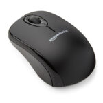 Amazon Basics 2.4 Ghz Wireless Optical Computer Mouse with USB Nano